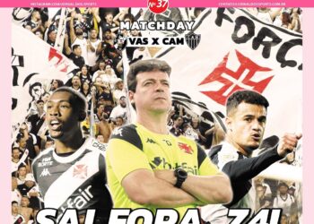 Confira a versão deste domingo do Jornal dos Esportes, que está sendo distribuída em São Januário.