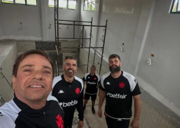 Confira imagens da recém-inaugurada área molhada do CT Moacyr Barbosa.