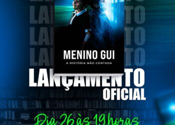 Publicação do livro ‘Menino Gui – A História Não Revelada’ está agendada para o dia 26/08 às 19h na Barra da Tijuca.