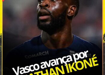 Vasco avança nas tratativas para a contratação do atacante francês Jonathan Ikoné