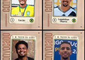 Futebol de Areia: Vasco conta com 4 atletas convocados para os amistosos da Seleção na Guatemala