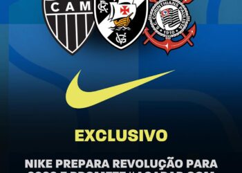 A Nike apresentará a nova camisa preta do Vasco em janeiro.