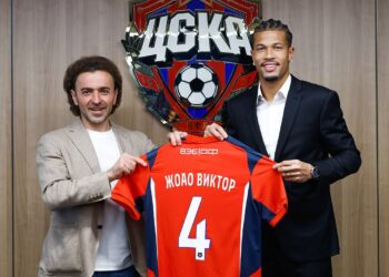 CSKA revela a aquisição do defensor João Victor, vindo do Vasco