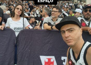 Vasco reservou área para cadeirantes em São Januário neste domingo.