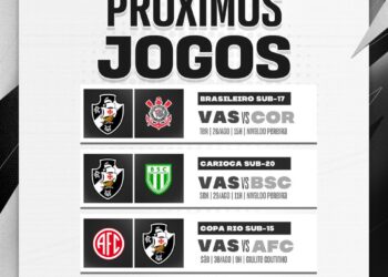 Confira a agenda da base do Vasco para esta semana.