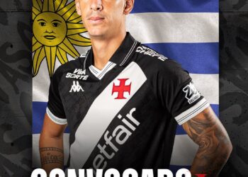 Vasco exalta Puma Rodríguez, convocado para a Seleção Uruguaia