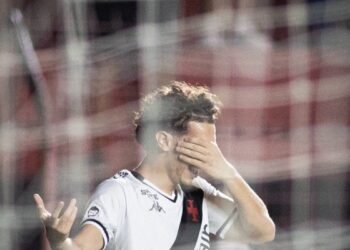 Nuno Moreira: números com a camisa do Vasco em 2025