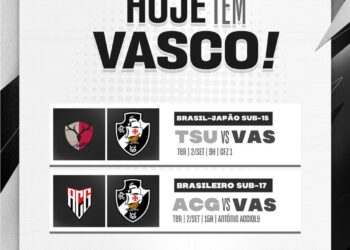 Vasco joga contra o Kashima Antlers e Atlético-GO nesta 3ª-feira
