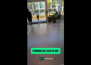 Pedrinho visita a sede da CBF nesta quarta-feira