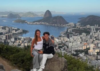 Nuno Moreira compartilha fotos de sua visita ao Cristo Redentor