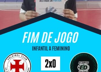 Vôlei Feminino: Vasco conquista vitórias sobre Casa dos Açores e Monte Líbano B no campeonato infantil A Liverj