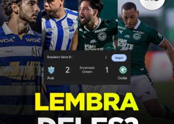 Avaí x Goiás: partida teve 4 ex-jogadores do Vasco em campo