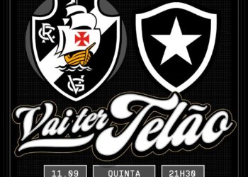 Centro Cultural Candinho: telão para torcedores assistirem a Botafogo x Vasco nesta quinta-feira