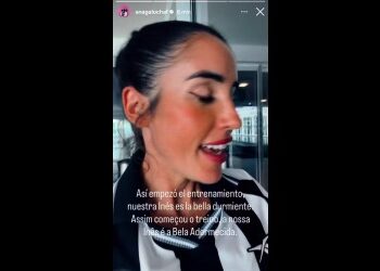 Esposas de Nuno Moreira e Davide Ancelotti treinam juntas e já falam da rivalidade no clássico