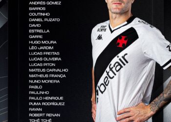 Relacionados do Vasco para o jogo contra o Botafogo