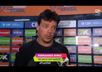 Fernando Diniz comenta a chegada do Vasco ao Engenhão