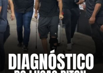 Lucas Piton passa por exames e não sofre lesão.