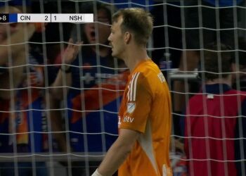 Evander marca e dá assistência na vitória do Cincinnati na rodada da MLS