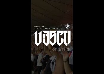 Vasco posta: ‘Domingo, Vascaíno vai ao Maracanã’