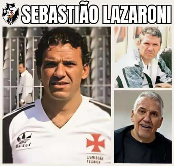 Sebastião Lazaronio, ex-jogador do Vasco e treinador.