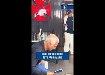 Nuno Moreira em evento do Vasco.