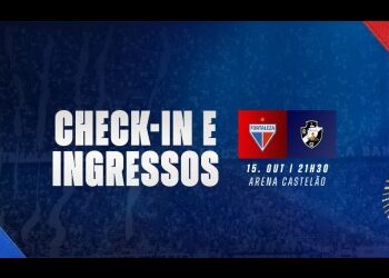 Confira o check-in e ingressos para o jogo.