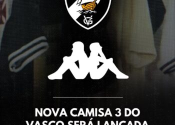 Camisa do Vasco lançada em 17 de outubro.