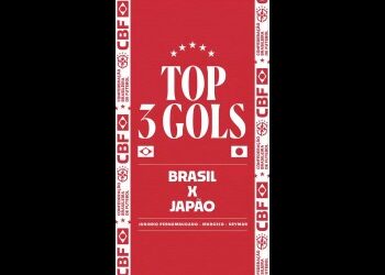 Top 3 gols Brasil x Japão.