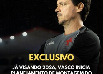 Fernandinho Diniz pensando, treinador do Vasco.