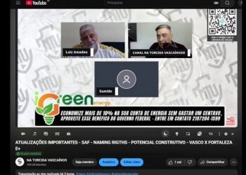 Laíz Amadeu em entrevista via webcam do Canal na Torcida Vasco!.