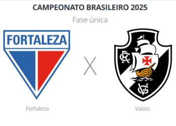 Campeonato Brasileiro 2025 Fortaleza x Vasco.