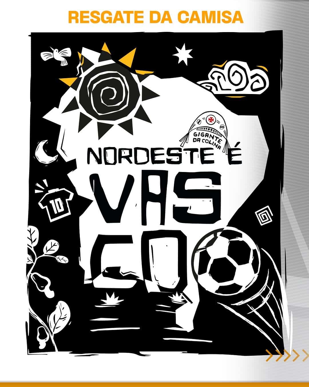 Resgate da camisa do Vasco.