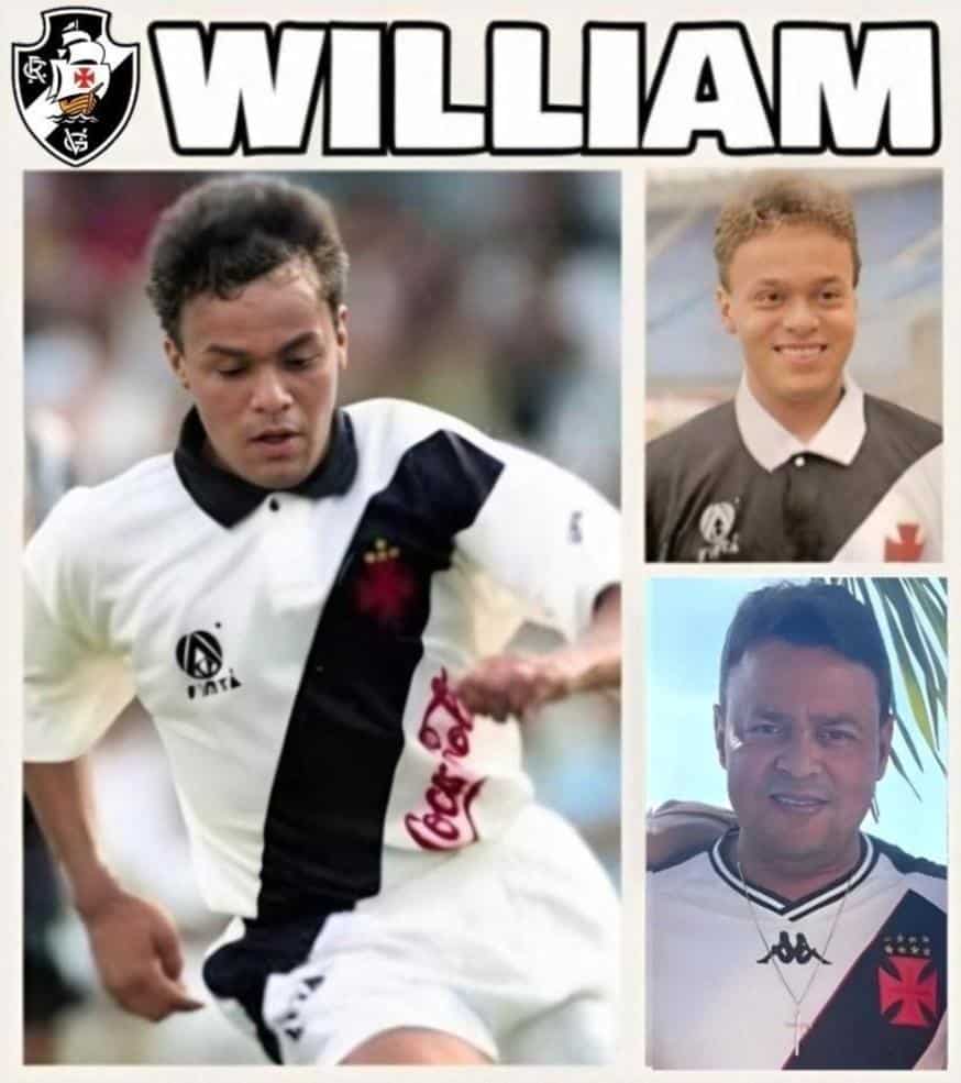 William jogador do Vasco Flamengo clássico.
