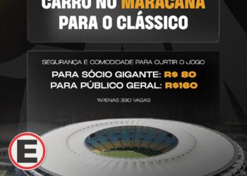 Estacionamento no Maracanã para clássico do Vasco.