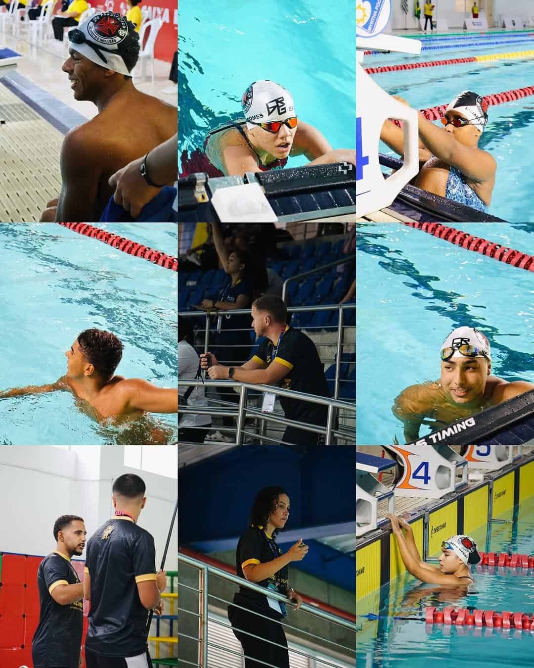 20251019-202309-1-12 Atletas de natação do Vasco durante competição na piscina.