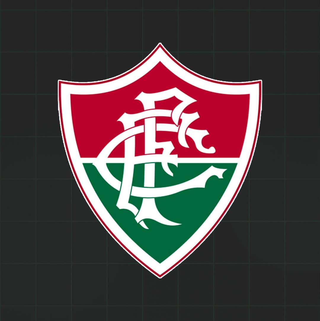 Escudo do Vasco da Gama com cores vermelha, verde e branco.