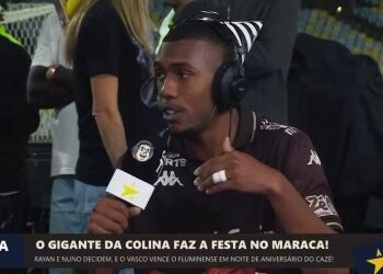 Rivalidade Vasco e Flamengo no Maracanã.