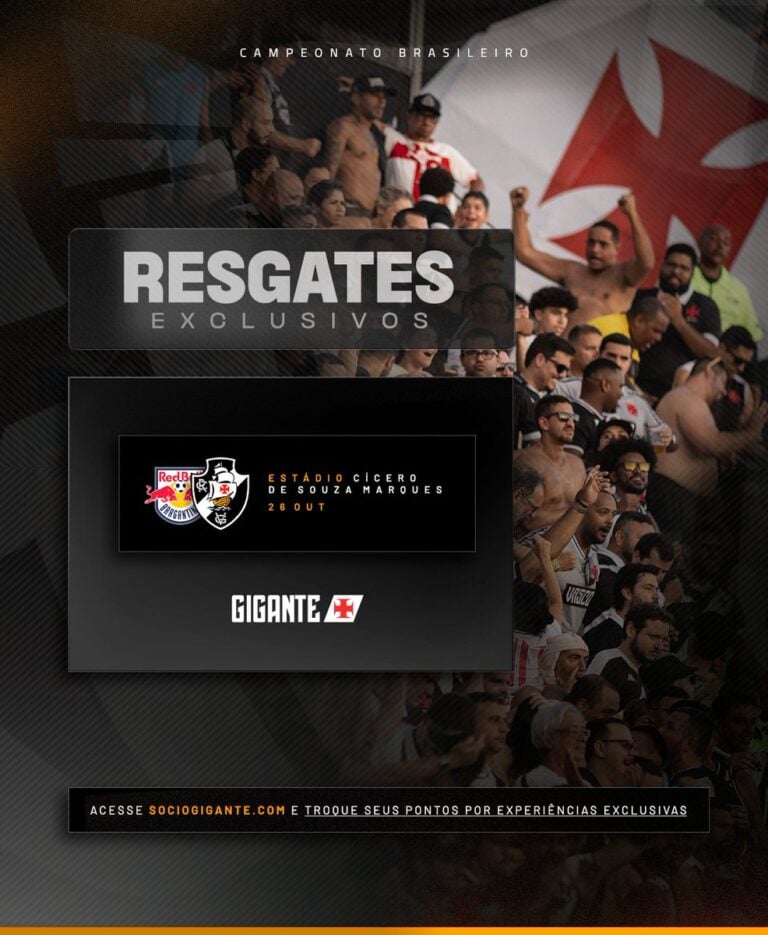 Resgates exclusivos no estádio Cícero de Souza Marques.