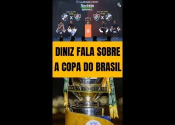 Diniz fala sobre a Copa do Brasil.