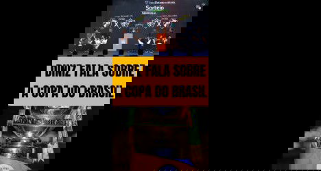 Diniz fala sobre a Copa do Brasil.