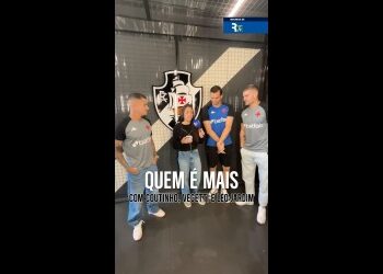 Philippe Coutinho, Léo Jardim e Vegetti ‘revelam’ colegas de equipe; confira o vídeo.