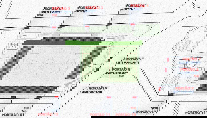 Vestiário do estádio do Vasco, visão geral.