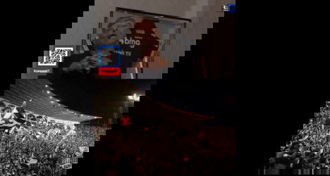 Torcida do Vasco em dia de jogo.