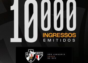 Ingressos para jogo do Vasco, Campeonato Brasileiro 2025, estádio São Januário.
