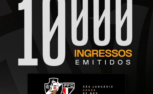 Ingressos para jogo do Vasco, Campeonato Brasileiro 2025, estádio São Januário.