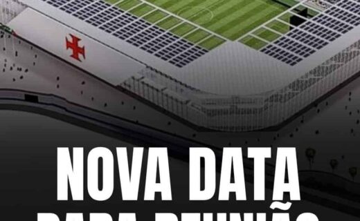 Estádio São Januário do Vasco da Gama visto de cima.