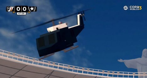 Câmera de alta tensão no estádio Vasco.