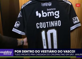 Veja os detalhes da camisa 10 do Vasco, que será vestida por Philippe Coutinho.