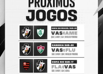 Vasco jogando com rival.