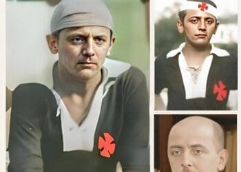 Mário Mantos personagem vestido de enfermeiro em destaque.